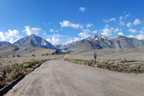 Road to McGee Creek Campground,  Inyo National Forest, CA
