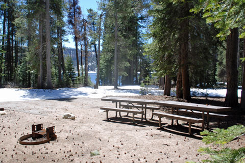 College Campground, Huntington Lake, Sierra National Forest, CA