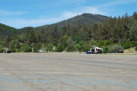 Oak Bottom  Campground  RV Section at Whiskeytown Lake, CA