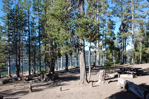 A. H. Hogue Campground at Medicine Lake