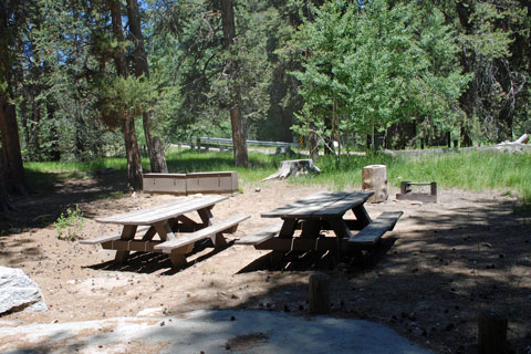 Jackass Meadow Campground, Florence Lake, Sierra National Forest, CA