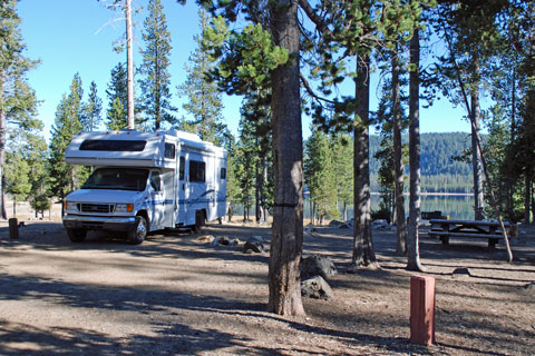 Medicine Campground at Medicine Lake