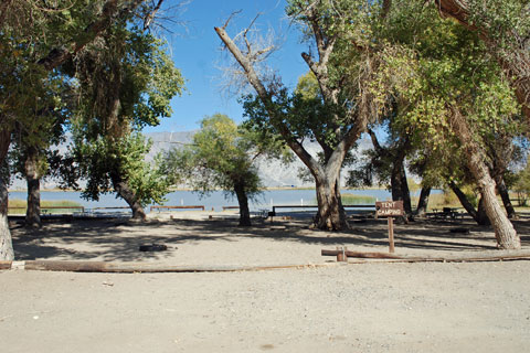 Diaz Lake Campground,  Lone Pine, Inyo County, CA