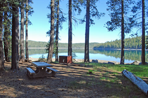 campsite at Juniper Lake