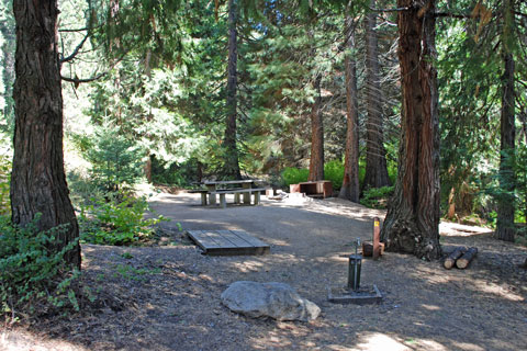 Hedrick Pond Campground, Mountain Home Demonstration State Forest, CA