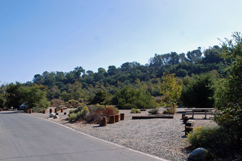 O'Neill Regional Park campground, Orange County, CA