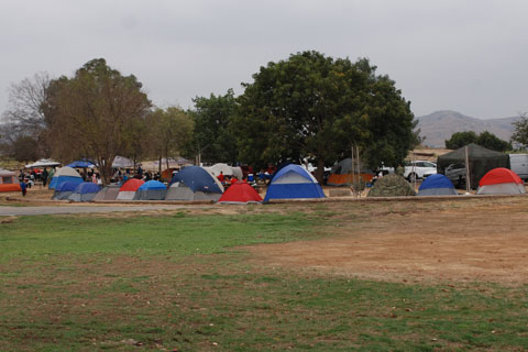 Prado  Regional Park group campground, San Bernardino County, CA