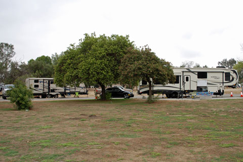 Prado  Regional Park campground, San Bernardino County, CA