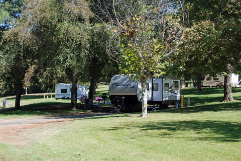 Yucaipa  Regional Park campground, San Bernardino County, CA