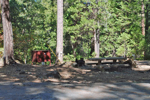 Burnt Ranch Campground, Shasta Trinity National Forest, CA