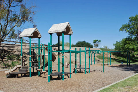 Dos Reis Park playground, CA