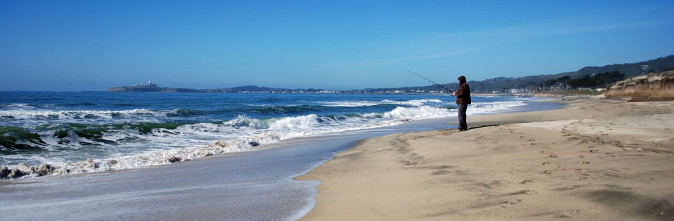Half Moon Bay State Beach / Northern California / California