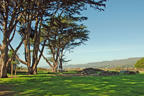 Sweetwood Group Campground, Half Moon Bay State Beach, CA