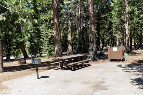 Loadgepole Campground, Lake Valley Reservoir, California