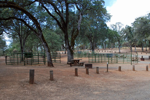 Loafer Creek Equestrian Campground, Lake Oroville, CA