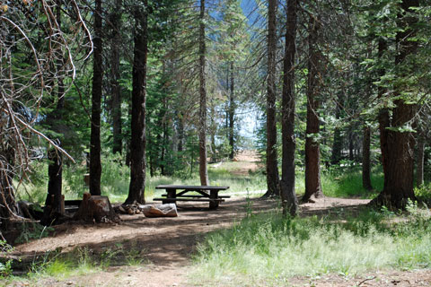 Peninsula Campground, Little Grass Valley Reservoir, Plumas National Forest