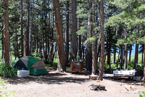 Upper Blue Lake Damsite Campground, Humboldt-Toiyabe National Forest, CA