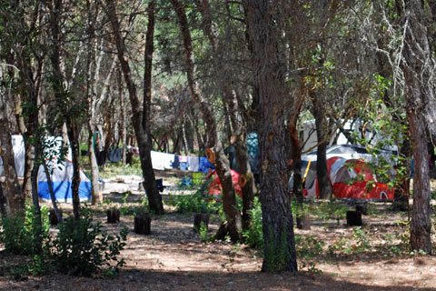 Chekaka Campground, Lake Mendocino, CA