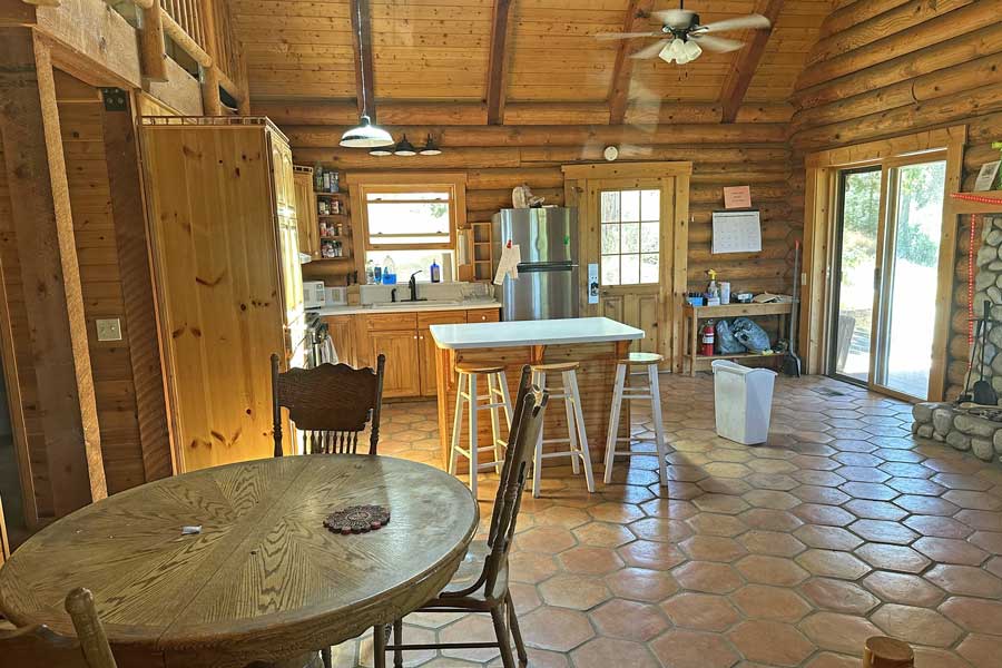 Grouse Valley Hillside Cabin interior, Sequoia National Forest, CA