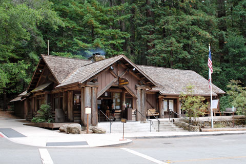 Headquarters at Big Basin Redwoods State Park, CA