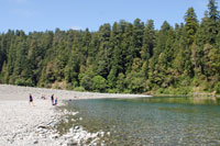 Smith River at Jedediah Smith Redwoods State Park, CA