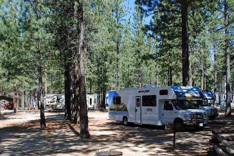 Campground in the city of South Lake Tahoe
