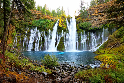 Burney Falls, Northern California campgrounds