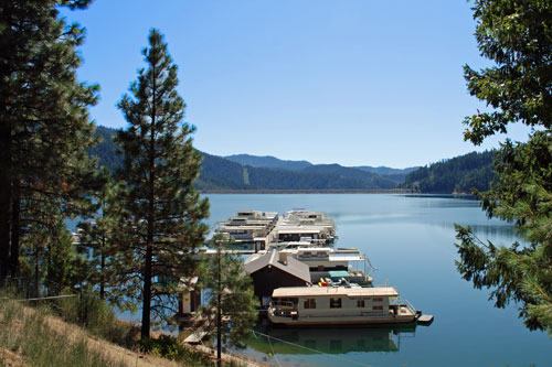 Trinity Lake,  Northern California campgrounds