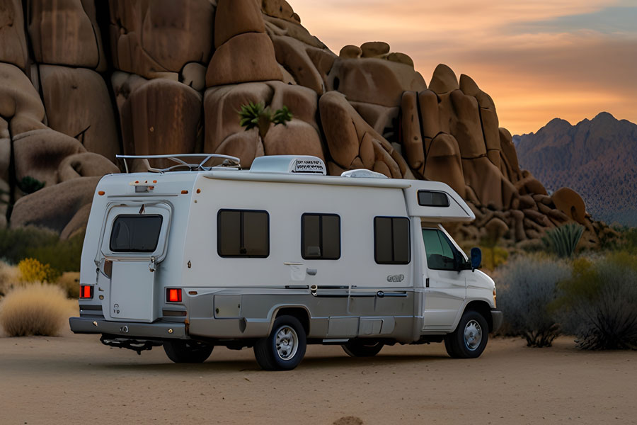 RV camping in Joshua Tree National Park